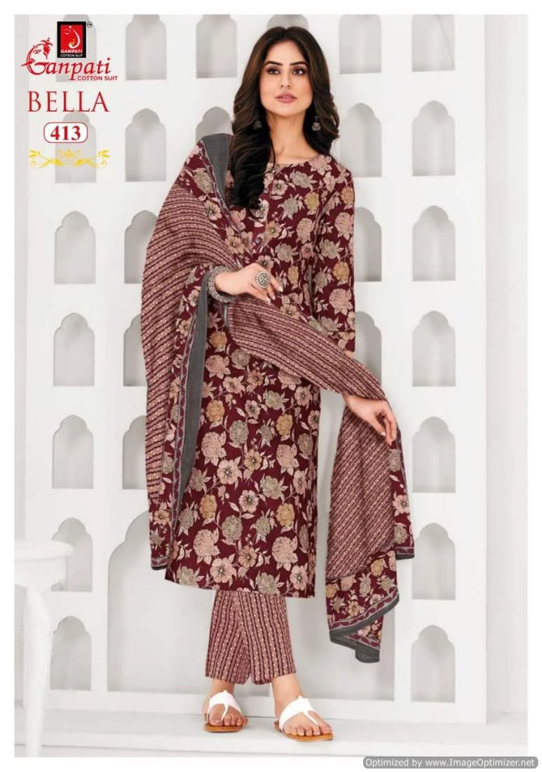 Ganpati Bella Vol-4 - Kurti Pant With Dupatta